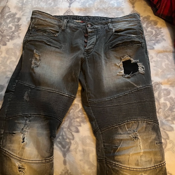 Mens rockstar jeans, Craig Jordan shorts, saints symphony long sleeve with hood - Picture 3 of 16